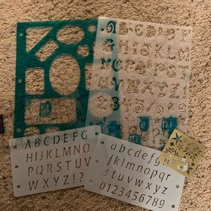 Stencils -used